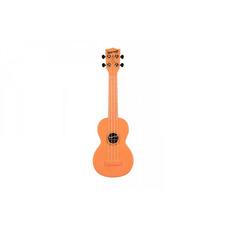 Укулеле KALA WATERMAN FLUORESCENT ORANGE SOPRANO UKULELE Изображение