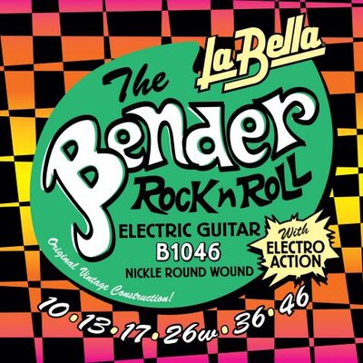 Струны для электрогитары La Bella B1046 Bender Electric Guitar Strings 10-46 Изображение