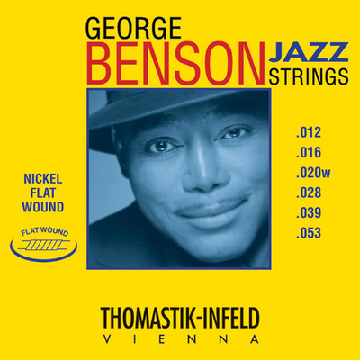 Комплект струн Thomastik George Benson Jazz для електрогітари Зображення