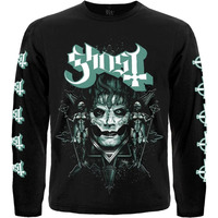 Футболка с длинным рукавом Ghost (Cyber Papa) Изображение