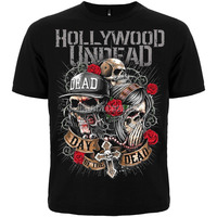 Футболка Hollywood Undead "Day Of The Dead" (skulls) Изображение