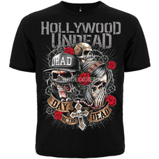 Футболка Hollywood Undead "Day Of The Dead" (skulls) Зображення