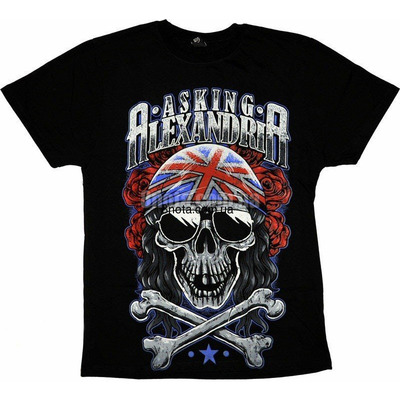 Футболка Asking Alexandria (череп) Изображение