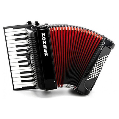 Акордеон Bravo II 48 Hohner (А-1652) Black Зображення