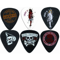 Набор медиаторов Dunlop Lucky 13 Cabinet L13B (432шт) Изображение