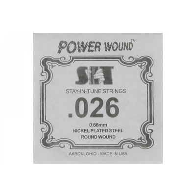 Струна для электрогитары Sit Strings 026PW Изображение