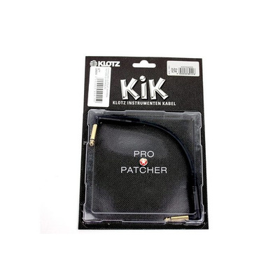 Кабель інструментальний Klotz KIK Pedal Patcher 20 Cm Angled (KIKPA020RR) Зображення
