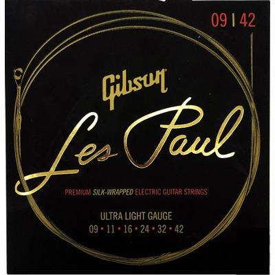 Струни для електрогітар GIBSON SEG-LES LES PAUL ULTRA-LIGHT Зображення