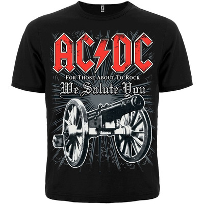 Футболка AC/DC "For Those About To Rock" Изображение