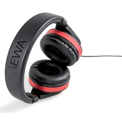 Навушники GEWA Headphones HP six P/U 20 Black/Red Зображення