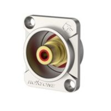 Роз'єм Roxtone RF2D-N RCA female (мама) панельний Зображення