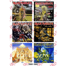 Стикерпак Iron Maiden (album covers 1980-1985) Изображение