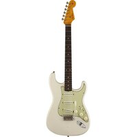 Електрогітара FENDER CUSTOM SHOP LIMITED EDITION '62/'63 STRATOCASTER JOURNEYMAN RELIC RW AGED OLYMPIC WHITE Зображення