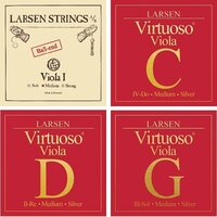 Комплект струн для альта Larsen Virtuoso Medium SB222903 Зображення