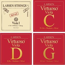 Комплект струн для альта Larsen Virtuoso Medium SB222903 Зображення