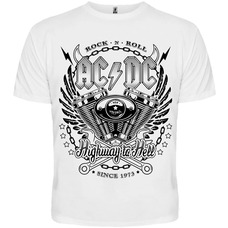 Футболка AC/DC (since 1973) white Изображение