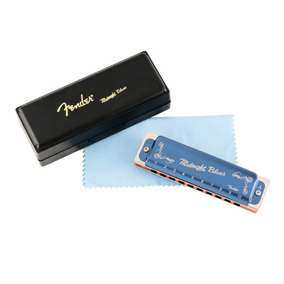 Губная гармошка FENDER HARMONICA MIDNIGHT BLUES A Изображение