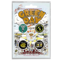 Подарунковий набір значків GREEN DAY - DOOKIE (iol-021) Зображення