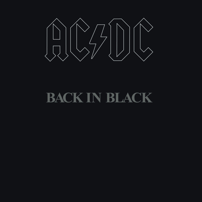  AC/DC Back In Black (Gold Metallic) Изображение