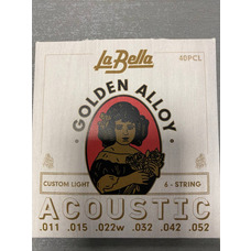 Струны для акустической гитары La Bella 40PCL Изображение