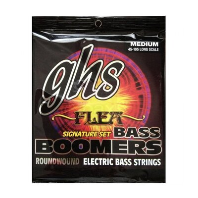 Струны ghs M3045F (45-105 Bass Boomer Flea Signature) Изображение