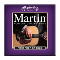 Струны для акустической гитары Martin Phosphor Bronze M535 Изображение