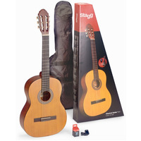 Классическая гитара STAGG C440 M NAT PACK (чехол+тюнер) Изображение
