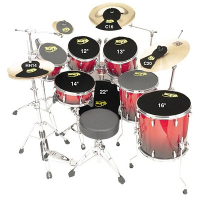 Набір гумових накладок Ahead XP-KFP Зображення