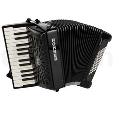 Акордеон Hohner Bravo II 48 Black (А-16521) Зображення