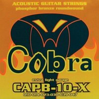 Струны для акустической гитары Cobra CAPB-10-X Изображение