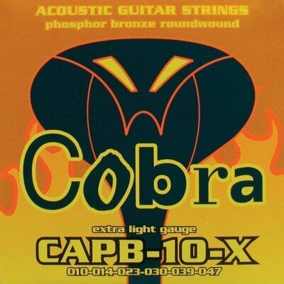 Струны для акустической гитары Cobra CAPB-10-X Изображение