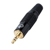 Mini-Jack 3,5 stereo Bespeco SS70BK Зображення