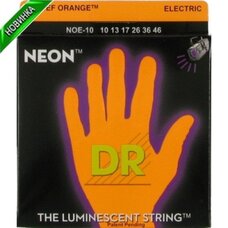 Струны для электрогитары DR NOE-10 NEON Hi-Def (10-46) Medium Изображение