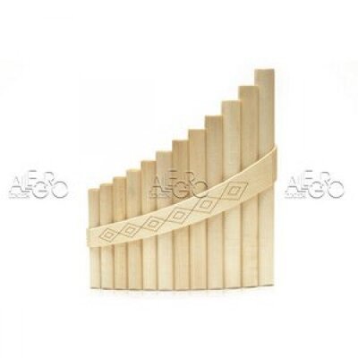 Пан-флейта HORA Panpipe 12 acacia Alto Изображение