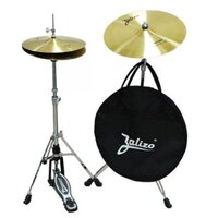 Набір тарілок ZALIZO BRONZ set No.1 (14"HH+18"CRASH+BAG) Зображення