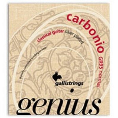 Струны для классической гитары GALLI Genius Carbonio GR95 Normal Tension Изображение