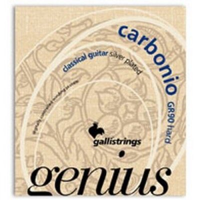Струны для классической гитары GALLI Genius Carbonio GR90 Hard Tension Изображение