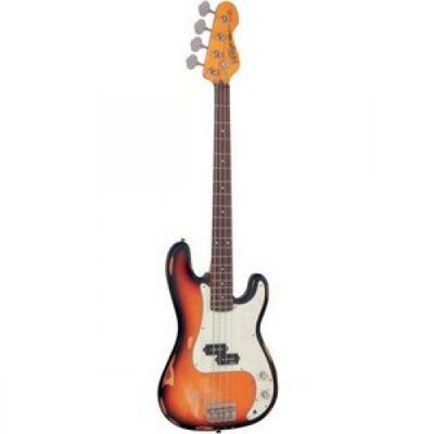 Бас-гитара VINTAGE iCon V-4MRSSB Изображение