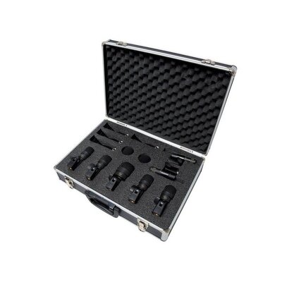 Набір мікрофонів для ударної установки Alpha Audio Mic Drumbox 7 170840 Зображення