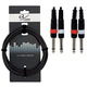 Двойной кабель Alpha Audio 2mono jack/ 2mono jack 6м 190180 Изображение