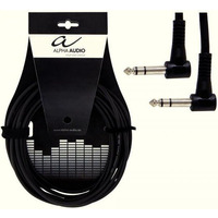 Кабель Alpha Audio stereo jack/ stereo jack 0.9 м angled 190380 Зображення