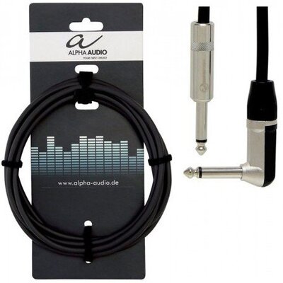 Инструментальный кабель Alpha Audio mono jack/ jack (кут 6м) 190525 Изображение