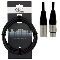 Кабель мікрофонний Alpha Audio XLR(п)xXLR(м) (6м) 190660 Зображення