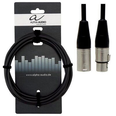 Кабель мікрофонний Alpha Audio XLR(п)xXLR(м) (6м) 190660 Зображення