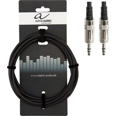 Кабель Alpha Audio Pro Line stereo mini jack x2 1.5м 190713 Изображение