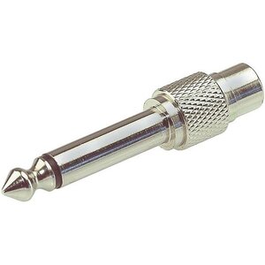 Перехідник Alpha Audio Тюльпан RCA - Mono Jack 6,3 191608 Зображення