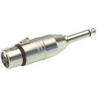 Перехідник Alpha Audio XLR (f) - Mono Jack 6,3 191609 Зображення