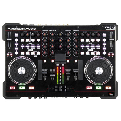 DJ контроллер/аудиостанция American Audio VMS4 Изображение