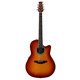 Електроакустична гітара Applause AB24II-HB Mid Cutaway Honey Burst OV511223 Зображення
