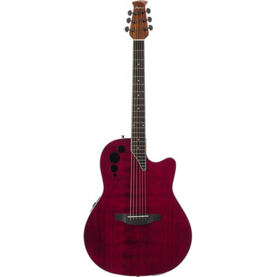 Электроакустическая гитара Applause AE44II-RR Mid Cutaway Ruby Red OV513225 Изображение